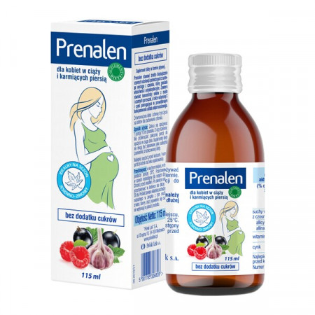 Prenalen bez dodatku cukrów, płyn, 115 ml