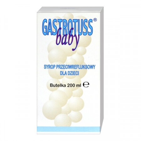 Gastrotuss Baby, syrop przeciwrefluksowy dla dzieci, 200 ml