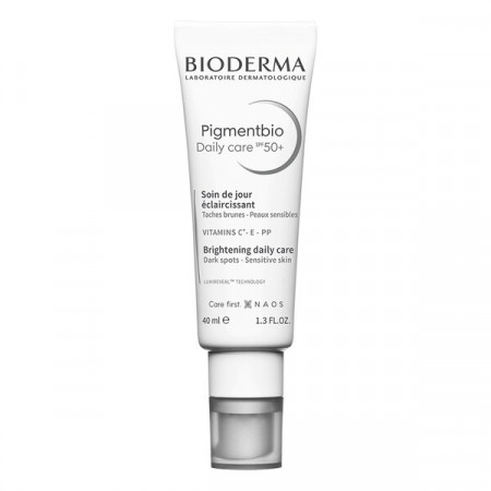 Bioderma Pigmentbio Daily Care SPF 50+, rozjaśniający krem na