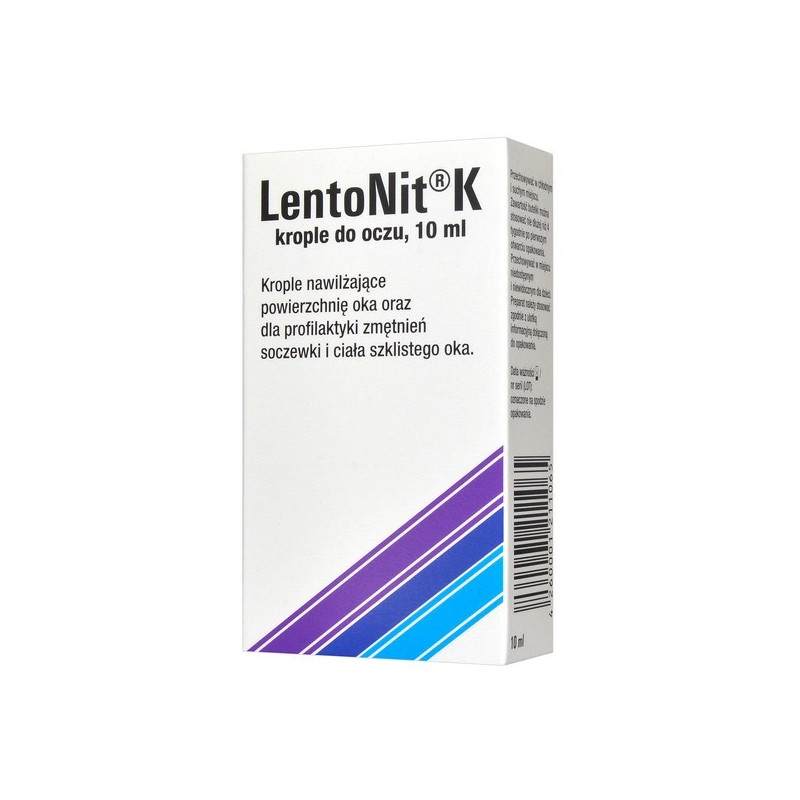 LentoNit K, krople do oczu, 10 ml
