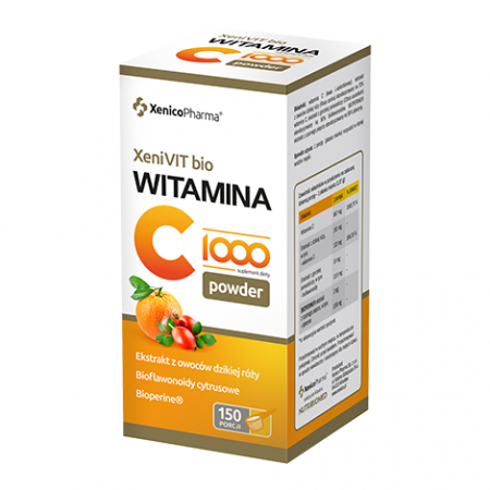 XeniVIT bio Witamina C 1000 POWDER, 150 porcji