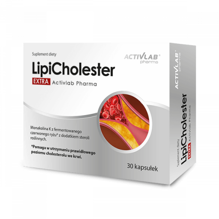 LipiCholester EXTRA Activlab 30kaps. cholesterol
