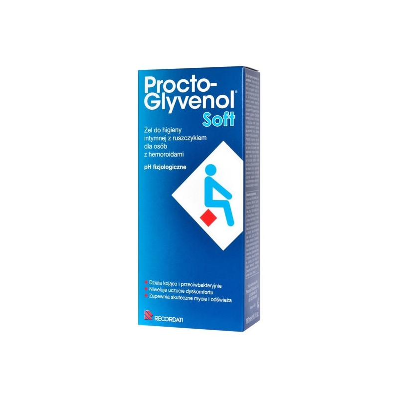 Procto-Glyvenol Soft, żel do higieny intymnej, 180 ml