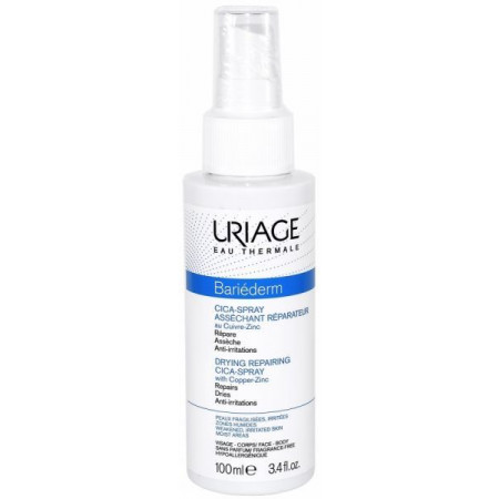 URIAGE BARIEDERM CICA-Spray osuszająco - regenerujący, 100ml