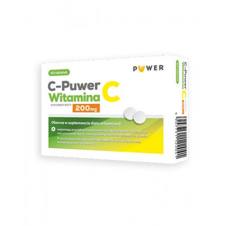 C-Puwer Witamina C 200mg 60 tabl.