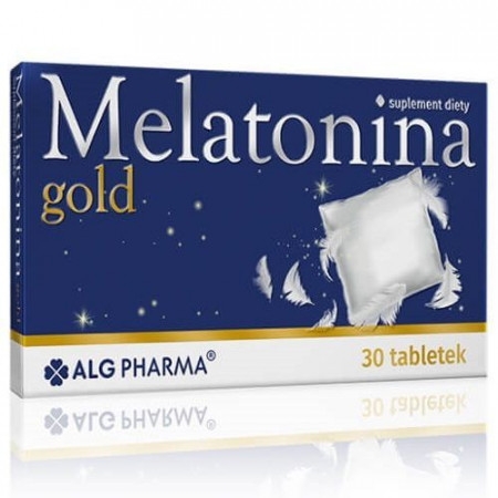 MELATONINA GOLD na bezsenność 30 tabletek ALG PHARMA