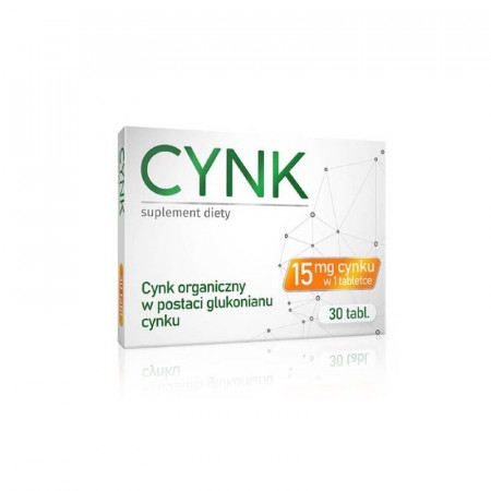 ALG Cynk 15 mg 30 tabl.