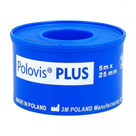 Polovis Plus, przylepiec, 5 m x 2,5 cm, 1 szt.