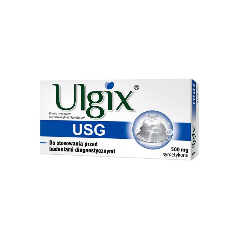 Ulgix USG, kapsułki miękkie, 2 szt. na wzdęcia