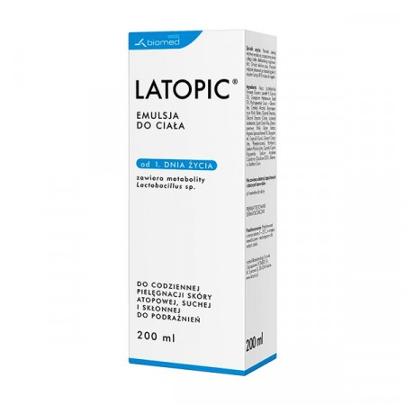 Latopic, emulsja do ciała, 200 ml