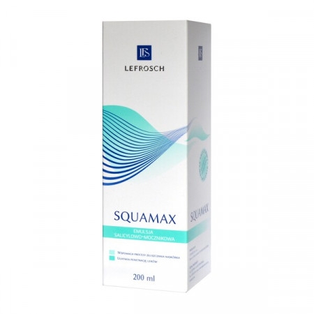 Squamax, złuszczająco-nawilżająca emulsja do skóry, 200 ml