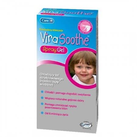 ViraSoothe, spray gel, do stosowania na skórę, 60 ml