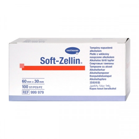 Soft-Zellin-C Gazik 60x30 mm Soft-Zellin, płatki włókninowe