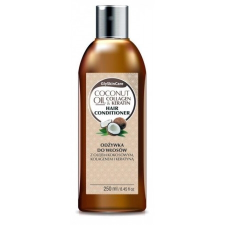 GlySkinCare Coconut Oil Odżywka do włosów z organicznym olejem