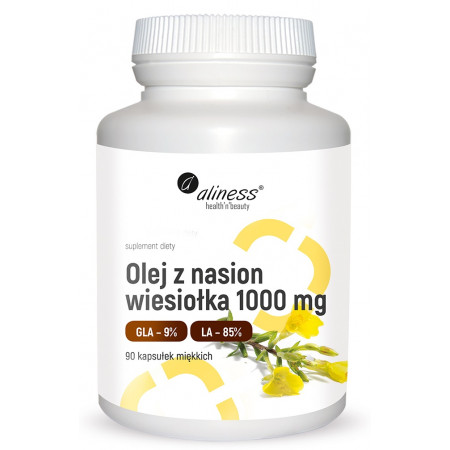 Olej z nasion wiesiołka 9% 1000 mg x 90 kapsułek