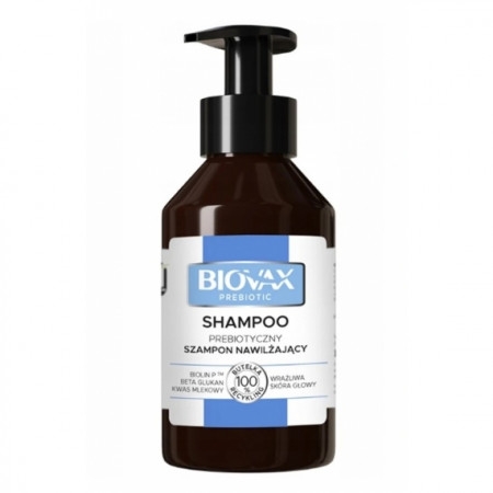 BIOVAX PREBIOTIC szampon nawilżający 200ml
