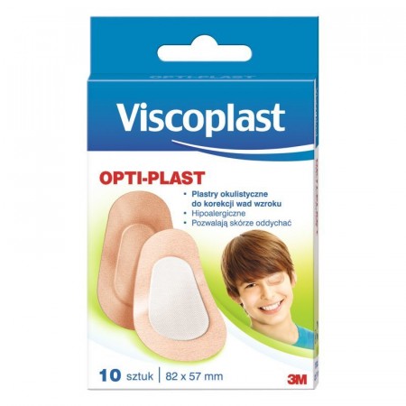 Plastry Viscoplast Opti-Plast 82x57mm 10szt.