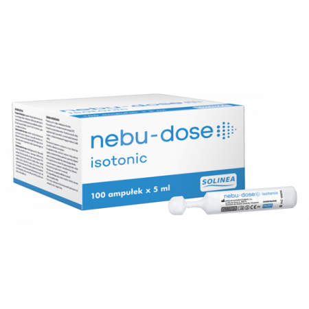 Nebu-Dose Isotonic, roztwór soli fizjologicznej, 100 ampułek po