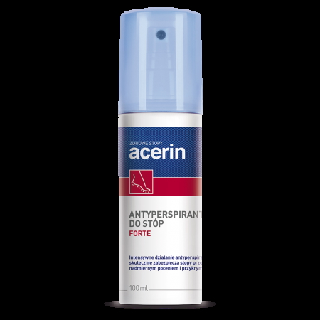 Acerin Antyperspirant Forte, dezodorant do stóp, na grzybicę