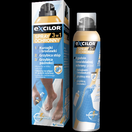 Excilor® Spray ochronny 3w1 (data ważności 05-2022)