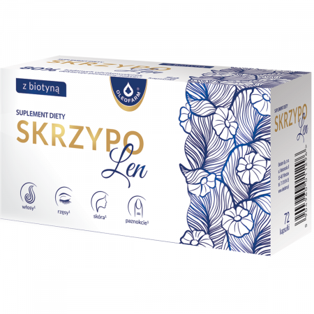 Skrzypolen z biotyną 72 kaps.