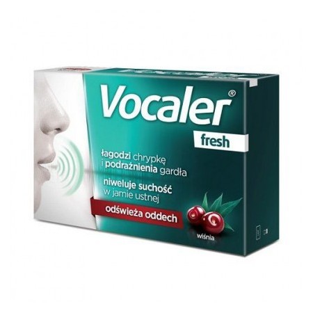 Vocaler Fresh 12 pastylek do ssania