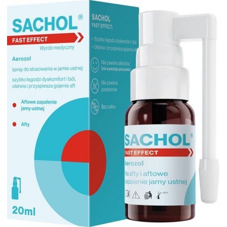 Sachol Fast Effect Soray, 20ml