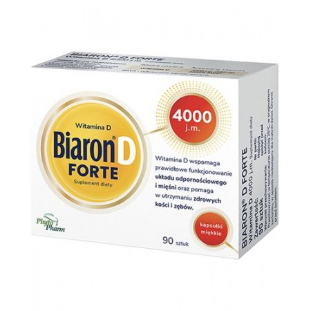 Bioaron witamina D Forte 4000 j.m., 90 kaps