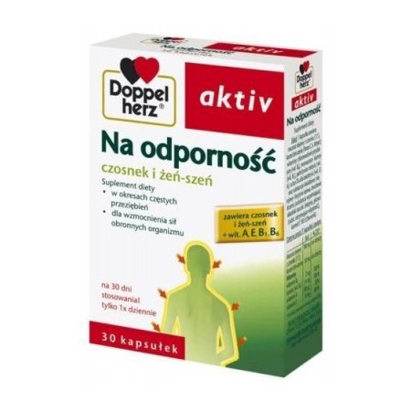 DOPPELHERZ AKTIV Na odporność - 30 kapsułek