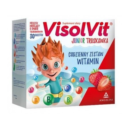 Visolvit Junior Truskawka- 30sasz.