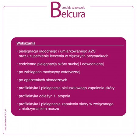 Belcura, emulsja w areozolu, 125 ml