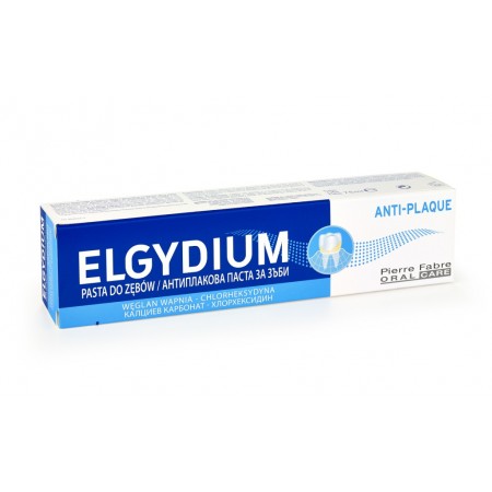 ELGYDIUM ANTI-PLAQUE Pasta antybakteryjna do zębów 75ml