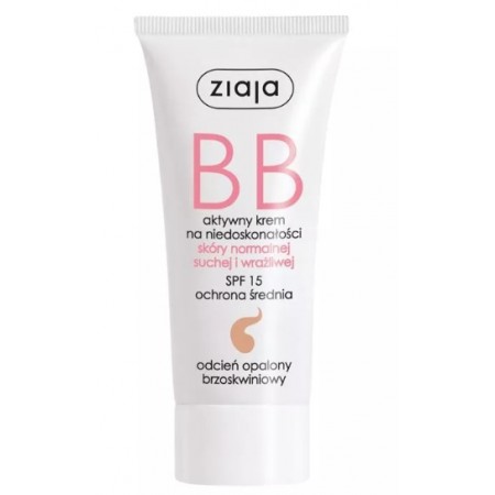 Ziaja BB, Krem do skóry normalnej, odcień opalony, 50ml