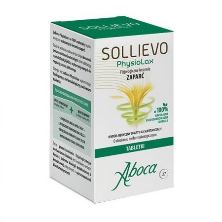 Aboca Sollievo PhysioLax, 27 tabletek