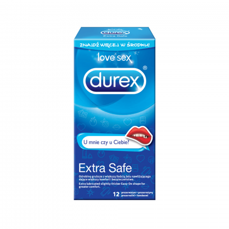 Durex Extra Safe Emoji prezerwatywy 12szt