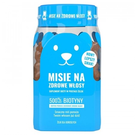 Misie na zdrowe włosy żelki - 300g