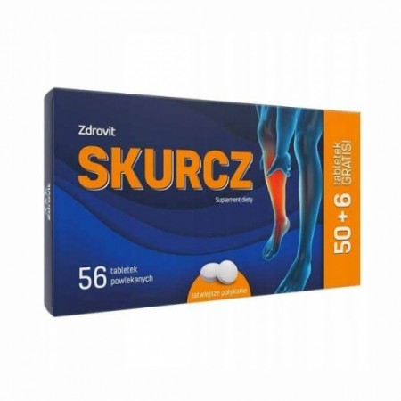 Zdrovit Skurcz 56 tabletek