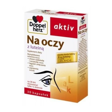 DOPPELHERZ AKTIV Na oczy - 30 kapsułek