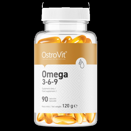 OstroVit Omega 3-6-9 90 kapsułek