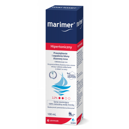 MARIMER Hipertoniczny Spray do nosa - 100 ml