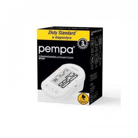 PEMPA Ciśnieniomierz automatyczny BP100 z zasilaczem