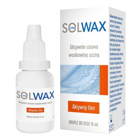 Solwax Active, krople, 15 ml