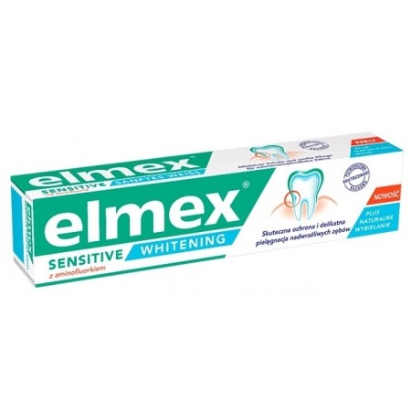 ELMEX SENSITIVE WHITENING Pasta do zębów, 75 ml
