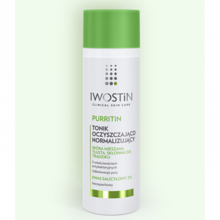 IWOSTIN PURRITIN Tonik oczyszczająco normalizujący 200ml