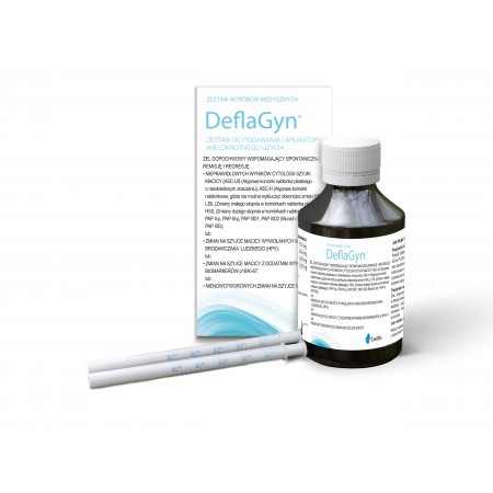 DeflaGyn Zestaw 150ml + 2 aplikatory