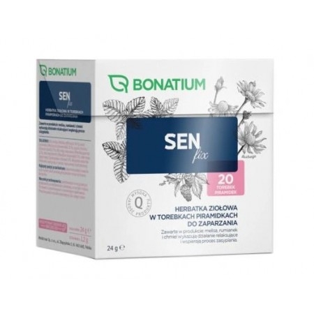 Bonatium Sen fix herbatka ziołowa 1,2 g, 20 szt. (data ważności