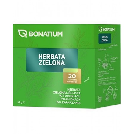 Bonatium Herbata zielona 20 saszetek po 1,6g