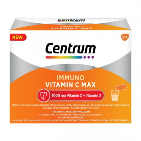 Centrum Immuno Vitamin C Max, 14 saszetek