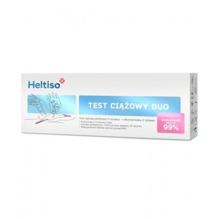 Heltiso Test ciążowy Duo 1 op.