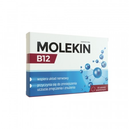 Molekin B12 100µg, 60 tabletek powlekanych
